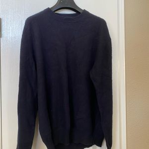 100% cashmere men’s crew neck sweater